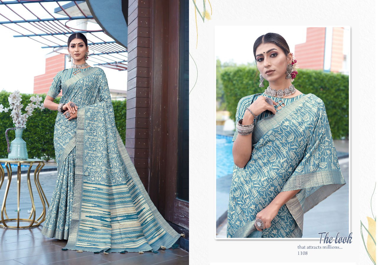 Tanishka Digital1 Festive Wear Wholesale Banarasi Silk Sarees Catalog